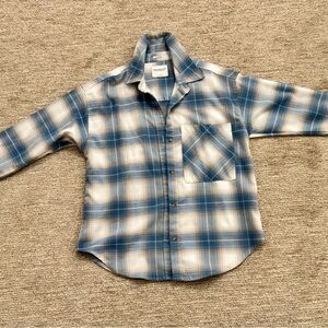 Abercrombie & Fitch Oversized Flannel Shirt